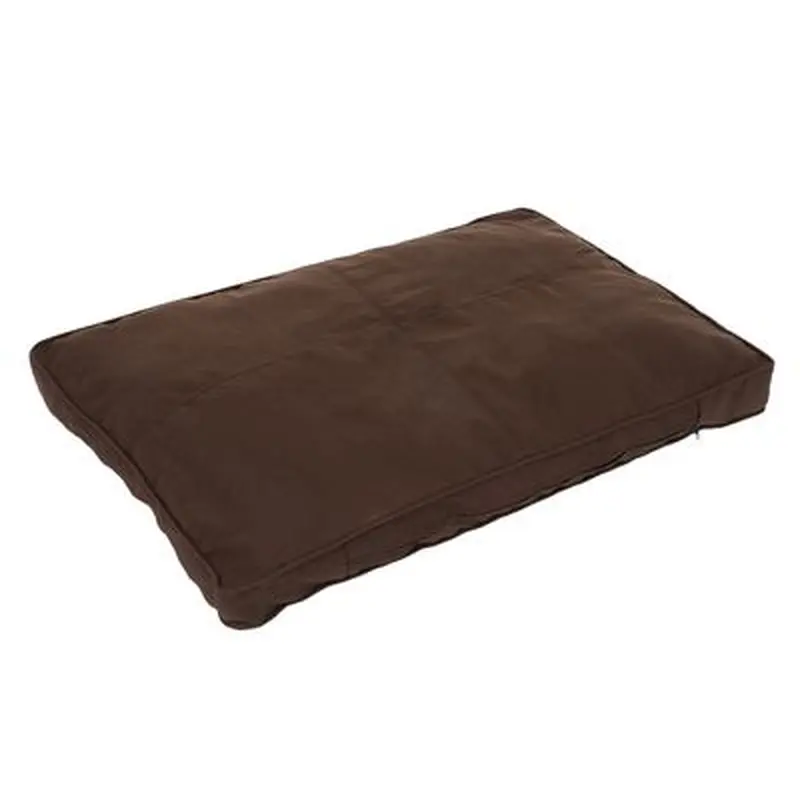 Cosy Mocha Brown Dog Mattress - approx. 90 x 59 x 8 cm (L x W x H)