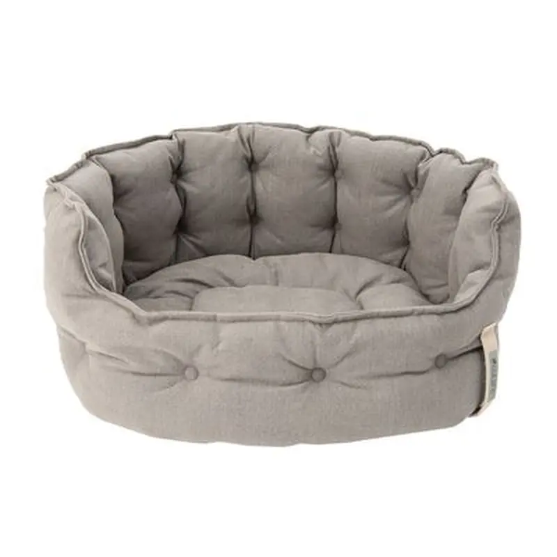 Cozy ecoLIFE Dog Bed Grey - 80 x 72 x 31 cm (L x W x H)
