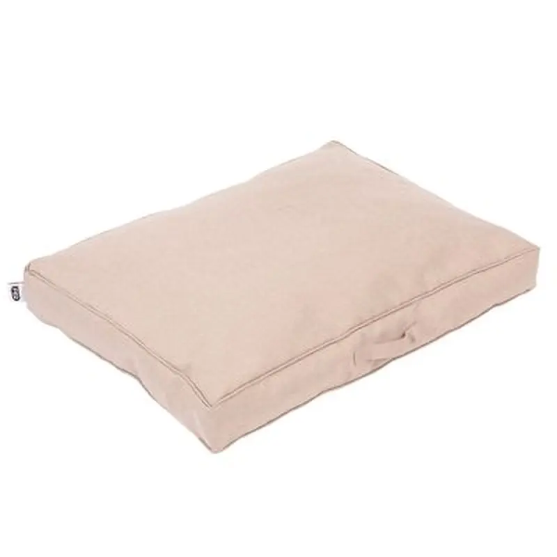 TIAKI Memory Foam Dog Mattress - Beige - M: 100 x 70 x 18cm (L x W x H)