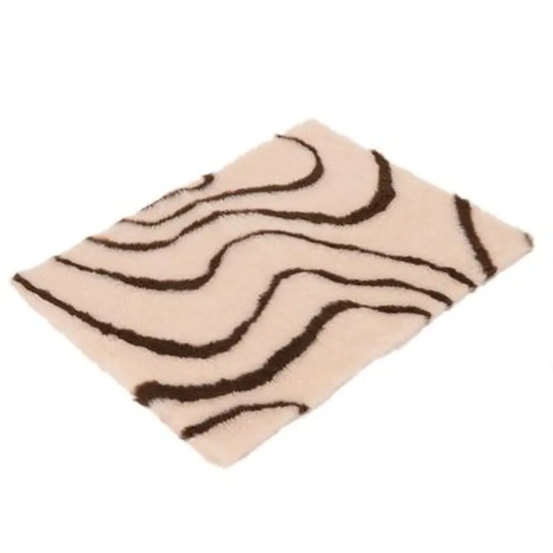 Vetbed Isobed SL Contemporary Wave - Cream/Brown - 75 x 50 cm (L x W)
