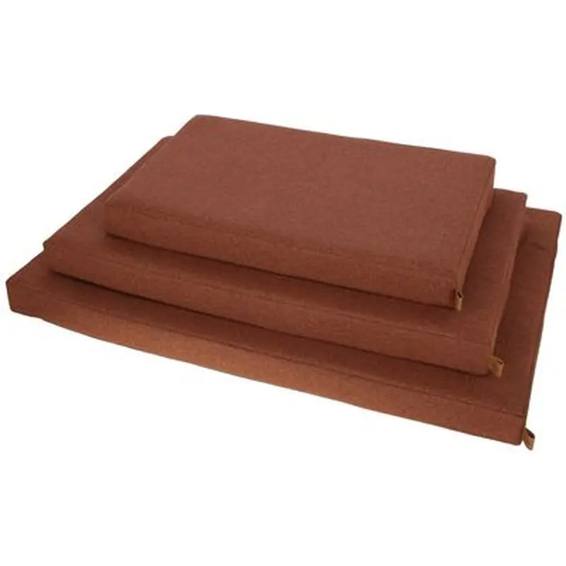 Kerbl Pet Memory Foam Mattress Oliver - Rust - 50 x 80 x 8cm (L x W x H)