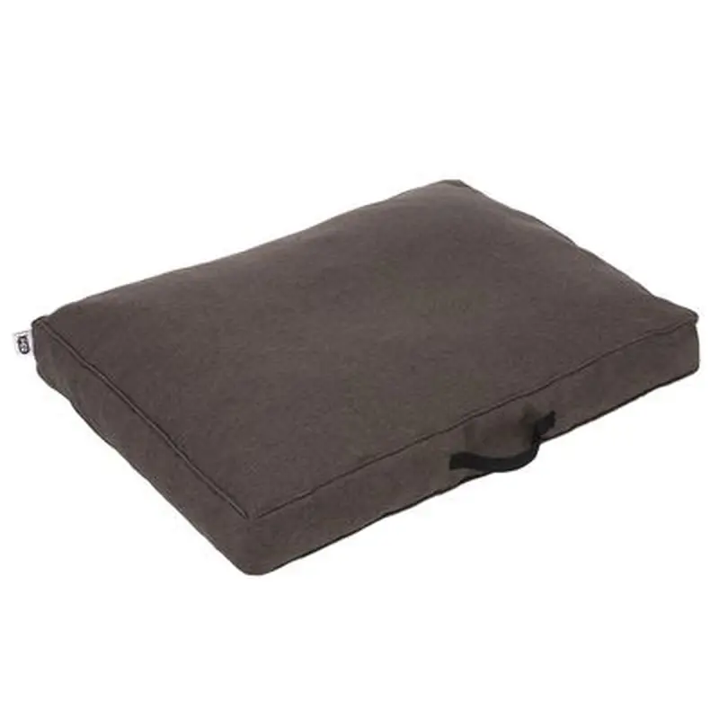 TIAKI Dog Mattress Memory Foam, brown - M: L 100 x W x H 70 x 18 cm