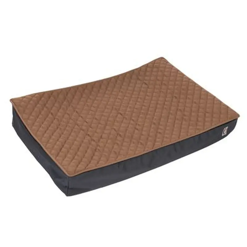 TIAKI Orthopaedic Dog Mattress Outdoor - Replacement cover plush, grey