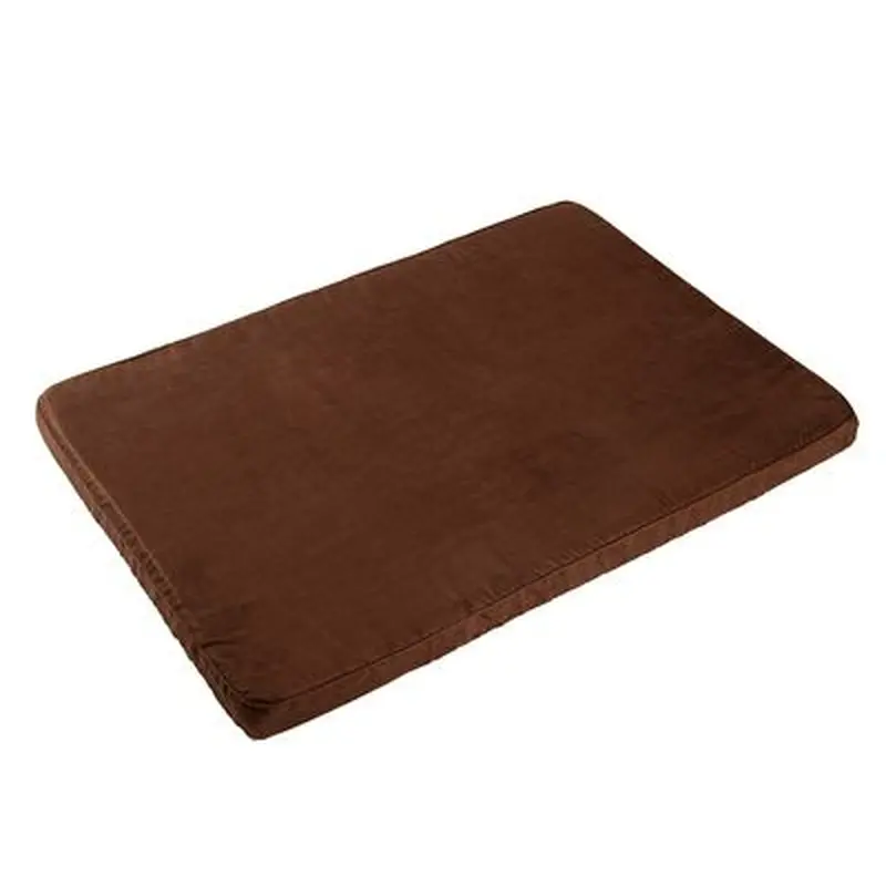 Wellness suede-look dog mattress - 100 x 70 x 6 cm (L x W x H)