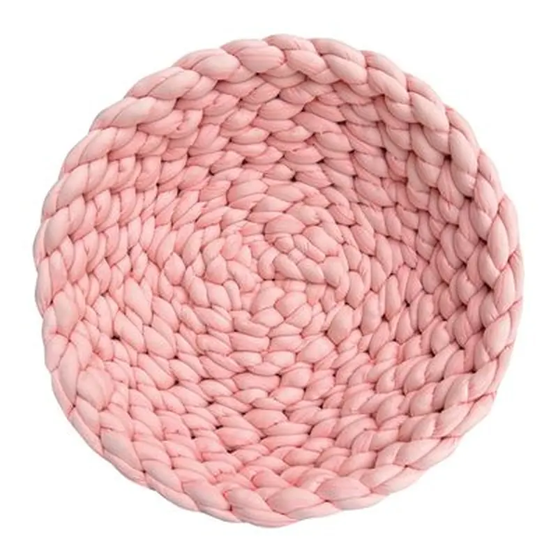 Aumller Woven Cat Basket - Beige