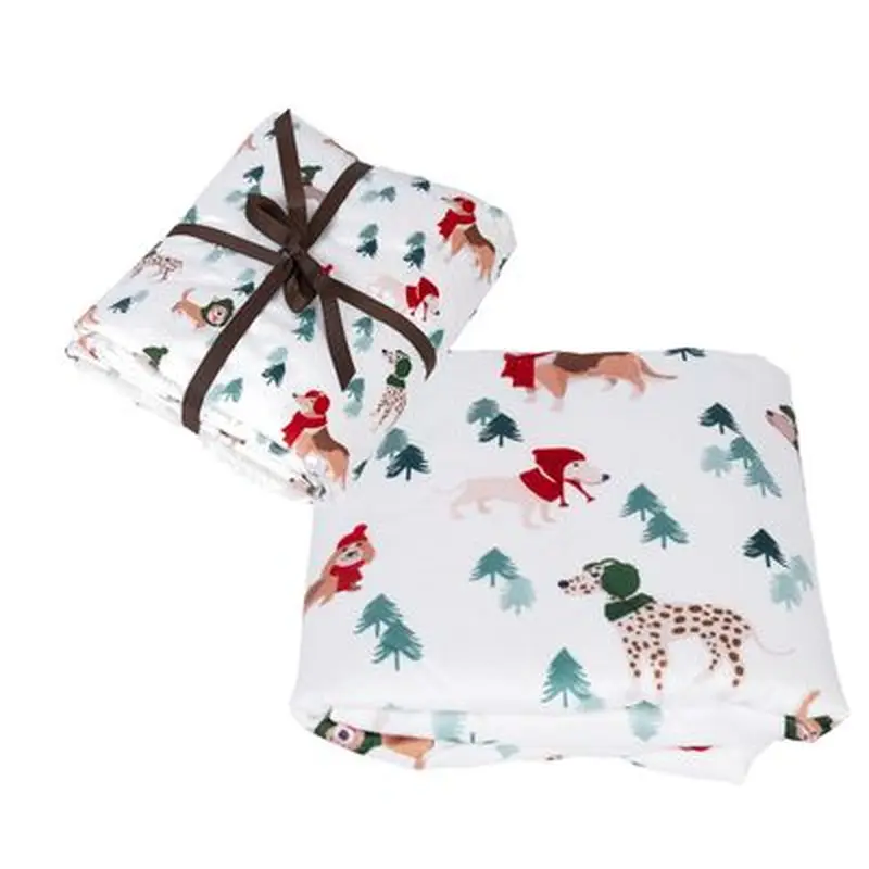 TIAKI Fun Winter Blanket for Dogs - Blanket for Pawrents: 150 x 130cm (L x W)