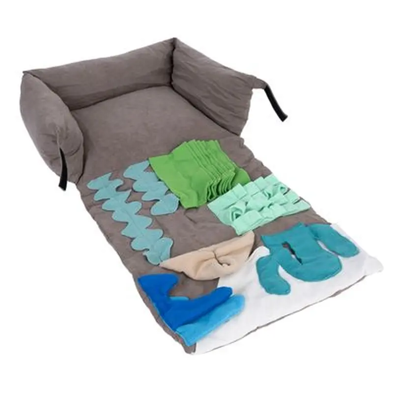 TIAKI Mink Playground Dog Bed - 50 x 40 x 17 cm (L x W x H)