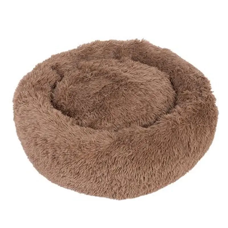 TIAKI No Stress Cuddly Bed - Beige - Small: 75 x 25cm (Diameter x H)