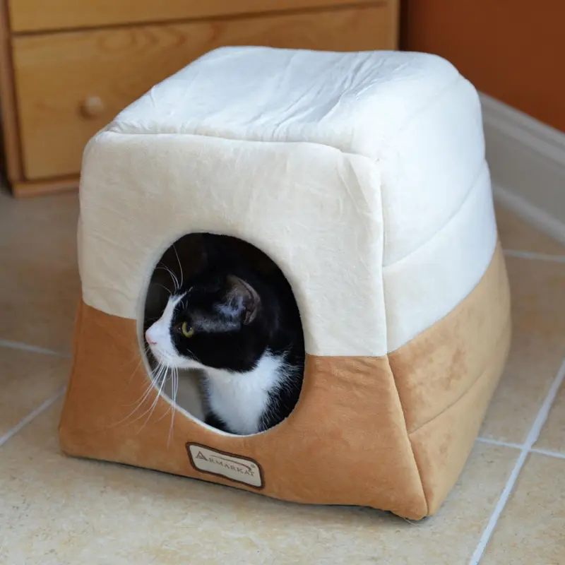 Armarkat Pet Bed Cave - Brown/Beige