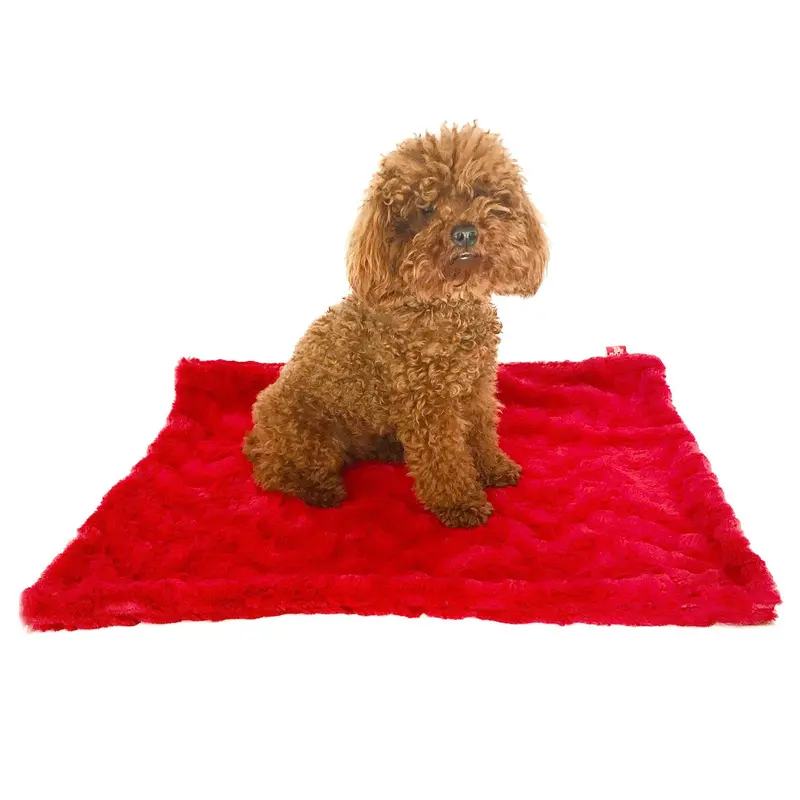 The Dog Squad Bella Dog Blanket - Red