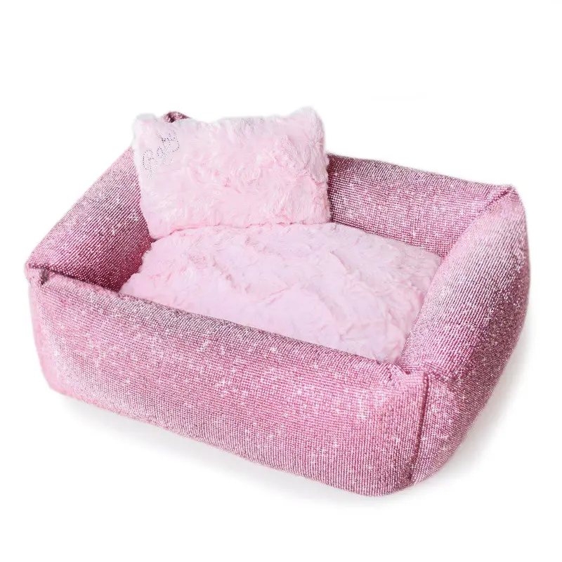 Hello Doggie Imperial Crystal Dog Bed - Prima Donna
