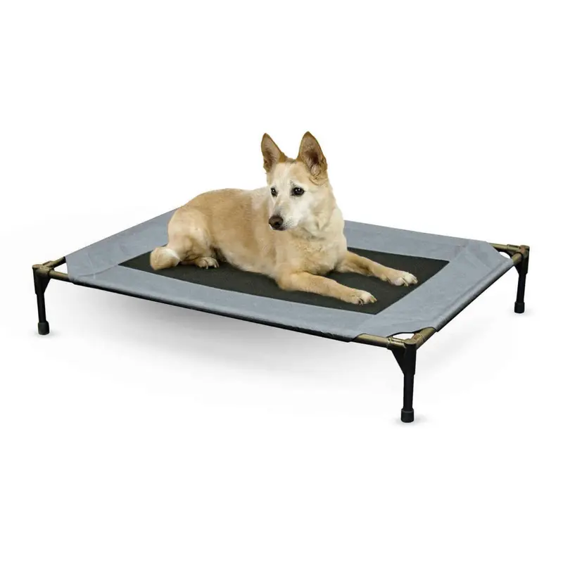 K&H Pet Products Original Pet Cot - Charcoal Gray