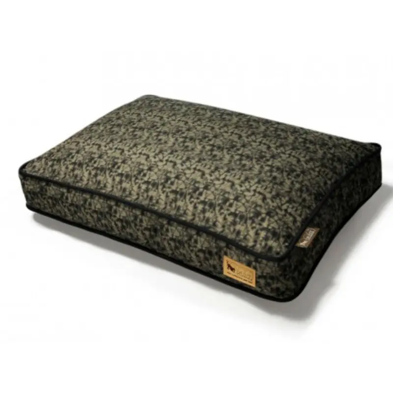 P.L.A.Y. Frolic Rectangular Dog Bed - Olive