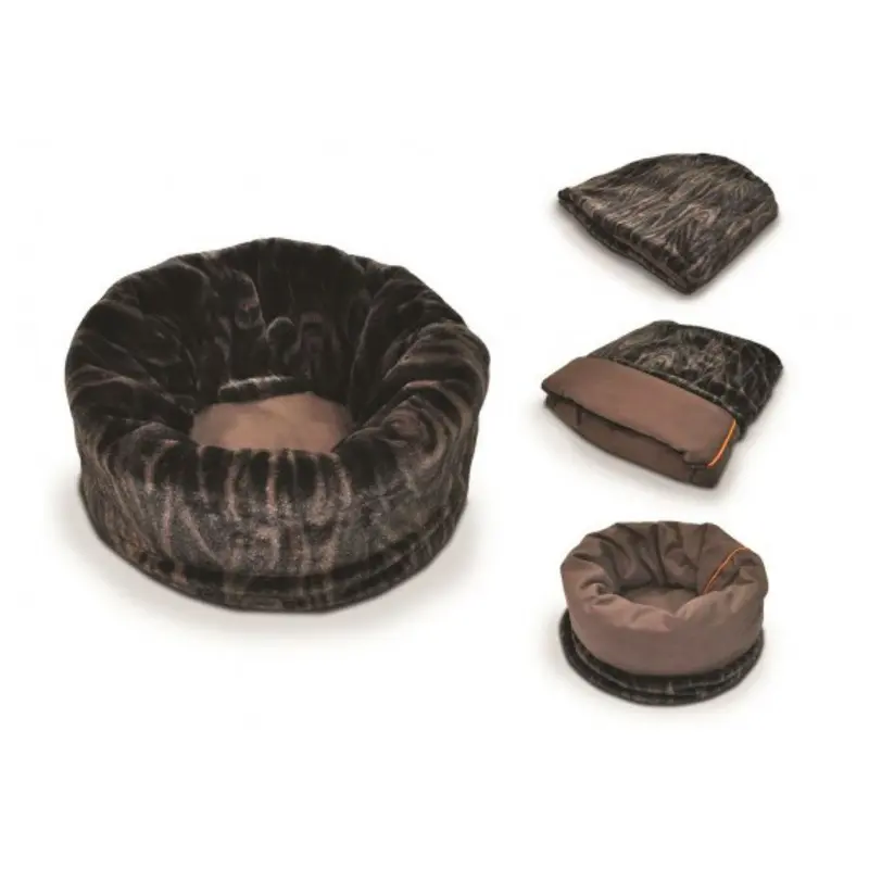 P.L.A.Y. Snuggle Dog Bed - Truffle Brown