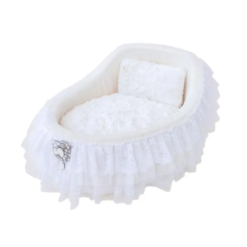 Hello Doggie Crib Dog Bed - Vintage