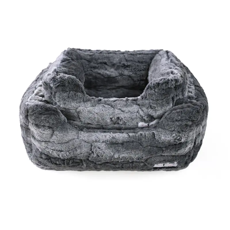 Hello Doggie Deluxe Dog Bed - Granite