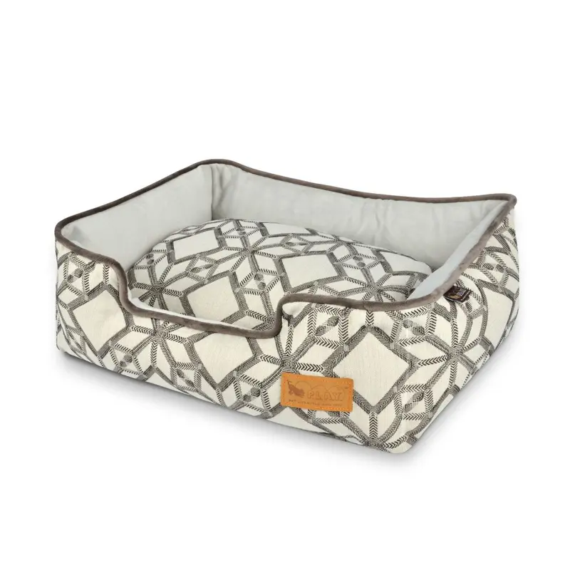 P.L.A.Y. Solstice Lounge Dog Bed - Winter Wonderland