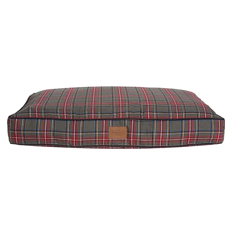 Pendleton Pet Grey Stewart Tartan Pet Napper Dog Bed