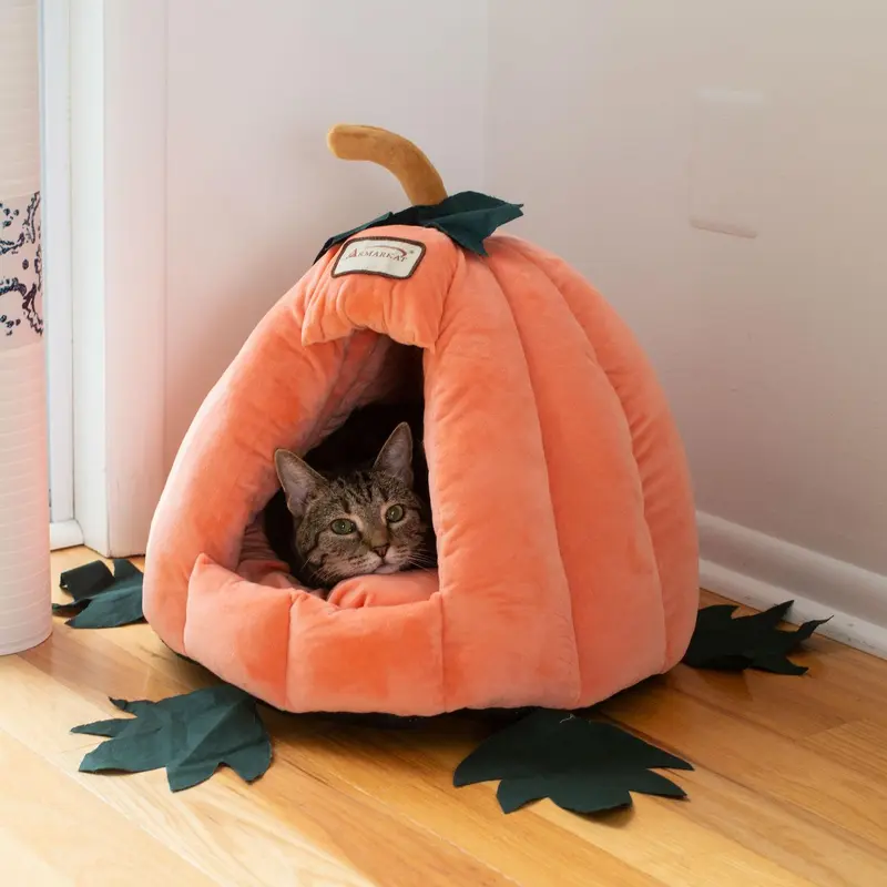 Armarkat Pumpkin Pet Bed