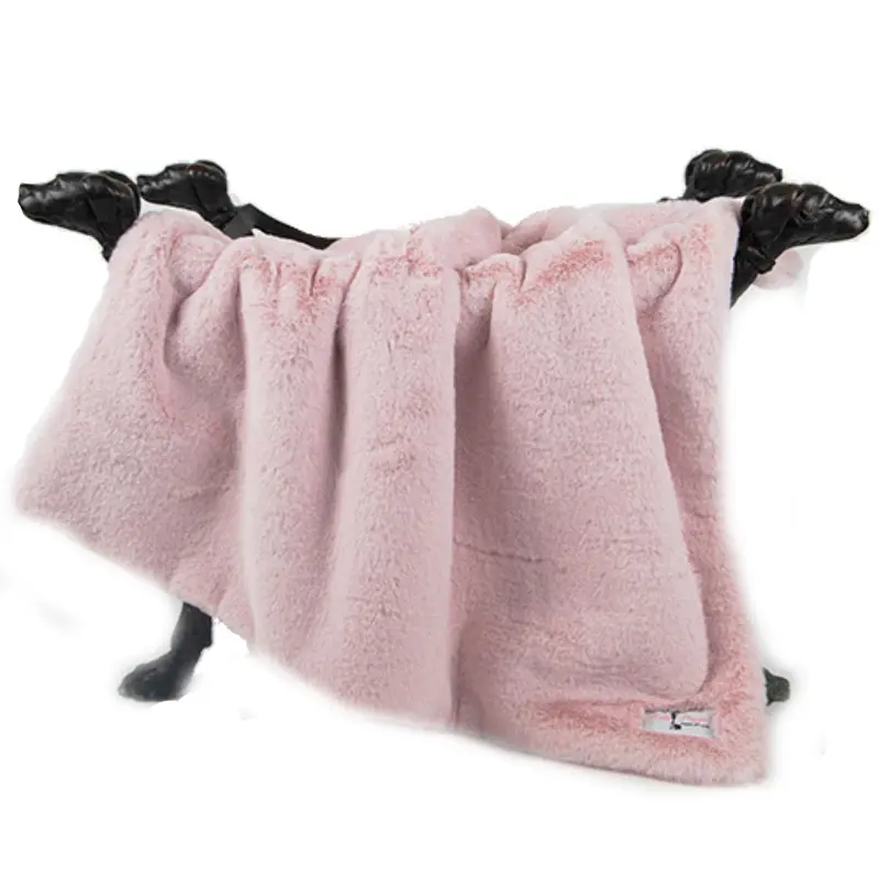 Hello Doggie Divine Plus Dog Blanket - Blush