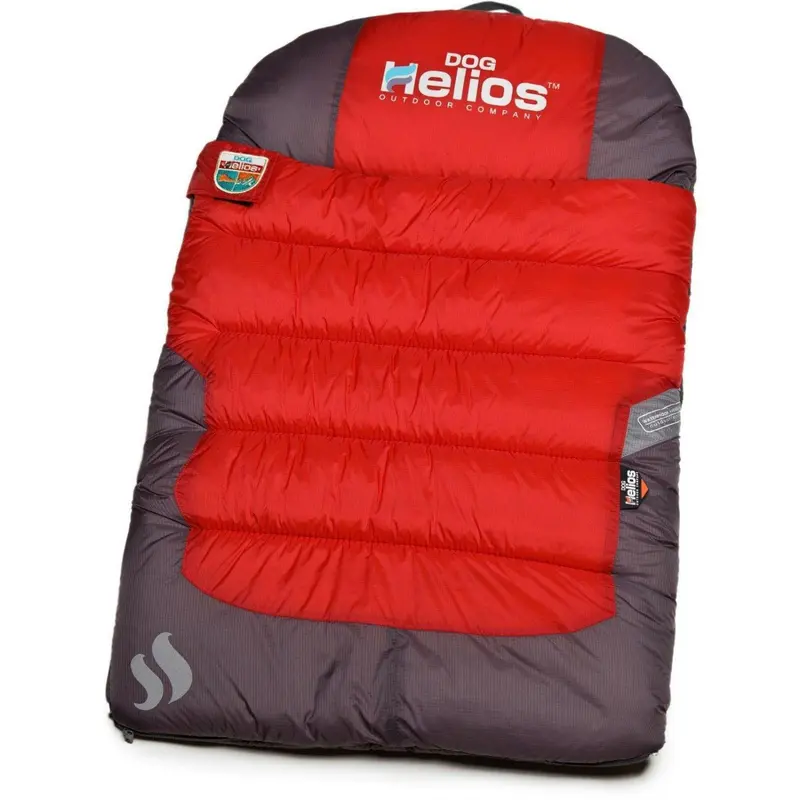 Pet Life Helios Trail-Barker Travel Camping Dog Bed - Red