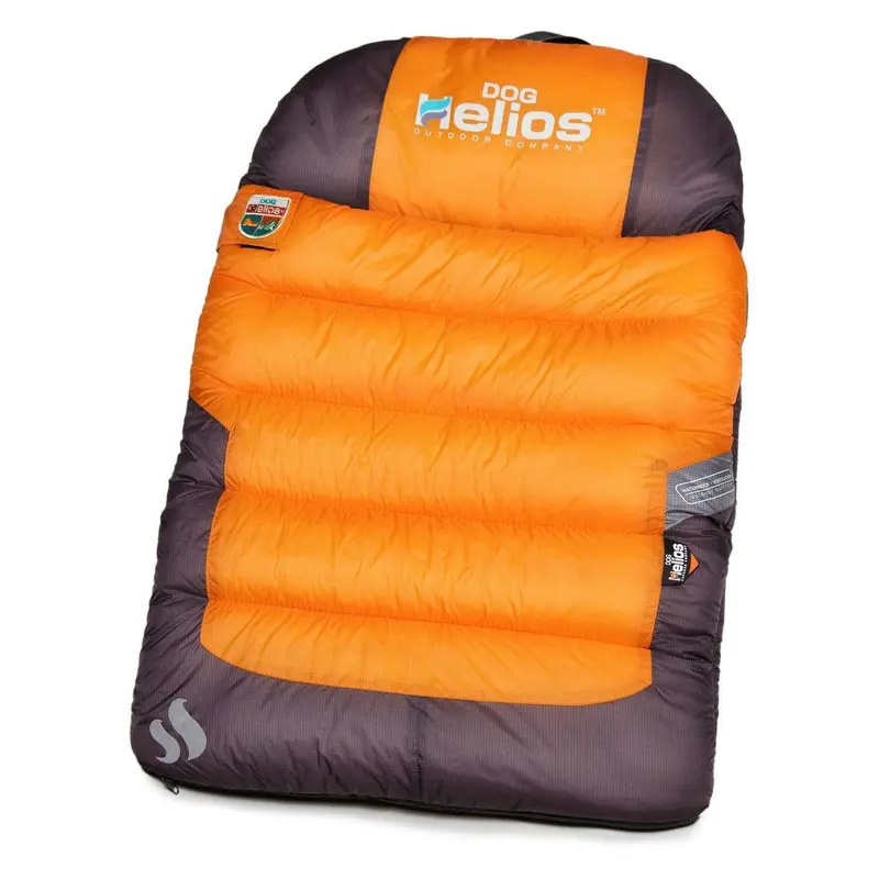 Pet Life Helios Trail-Barker Travel Camping Dog Bed - Sunkist Orange