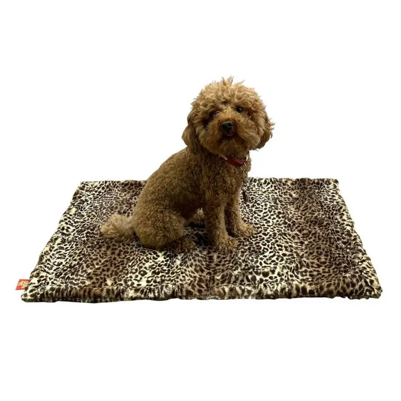 The Dog Squad Minkie Dog Blanket - Cheetah Ombre