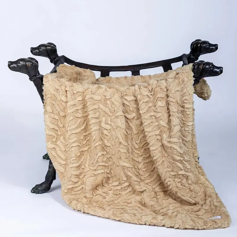 Hello Doggie Cuddle Pet Blanket - Safari