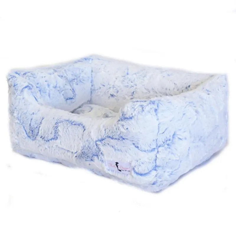 Hello Doggie Whisper Dog Bed - Baby Blue