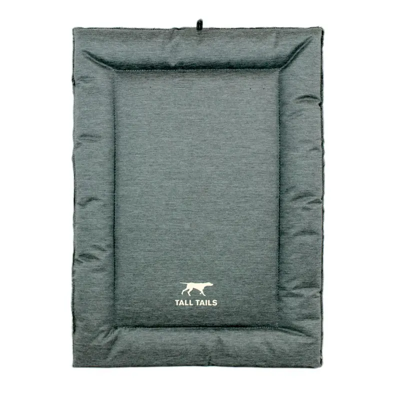 Tall Tails Dream Chaser Classic Crate Dog Bed - Grey