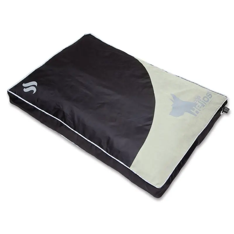 Pet Life Helios Aero-Inflatable Folding Waterproof Camping Dog Bed - Black