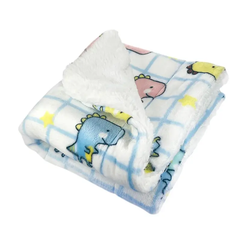 Klippo Ultra Plush Colorful Dinosaurs Dog Blanket