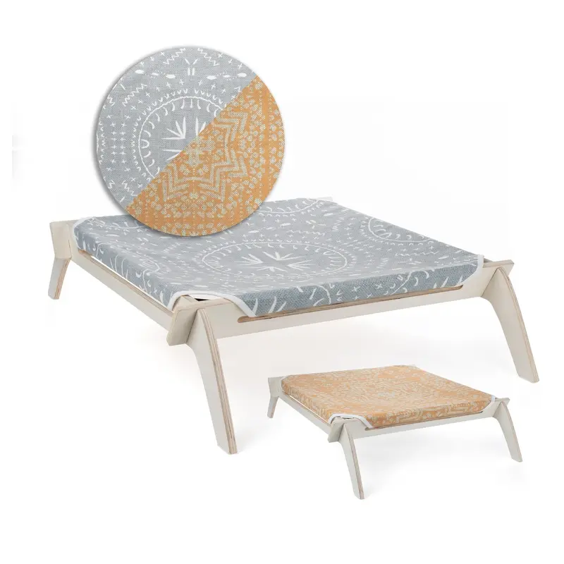 Primetime Petz Reversible Designer Pet Lounge - Boho Tile