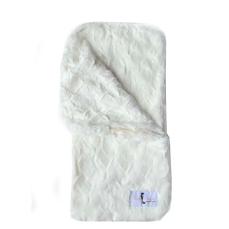 Hello Doggie Bella Snuggle Pup Sleeping Bag Dog Bed - Ivory