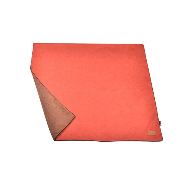 P.L.A.Y. Luxe Twill Throw Dog Blanket - Papaya