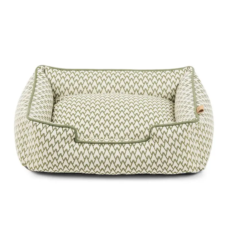 P.L.A.Y. Vineyard Lounge Dog Bed - Olive Green