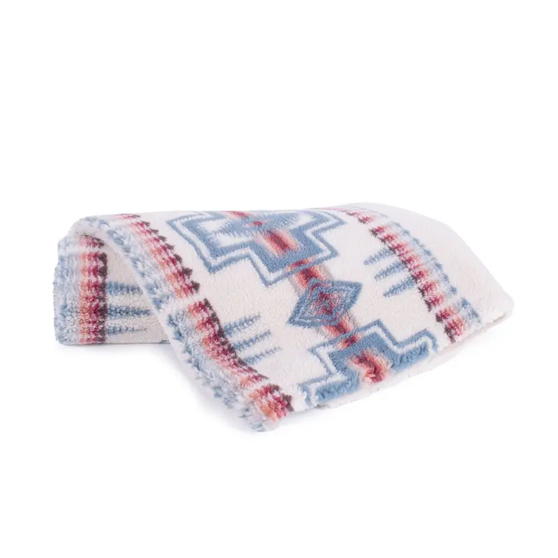 Pendleton Pet Berber Dog Throw - Harding Rosewood
