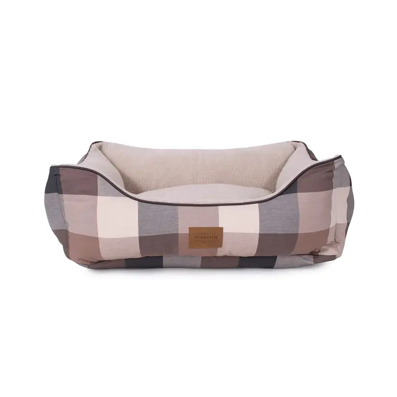 Pendleton Pet Kuddler Dog Bed - Block Plaid