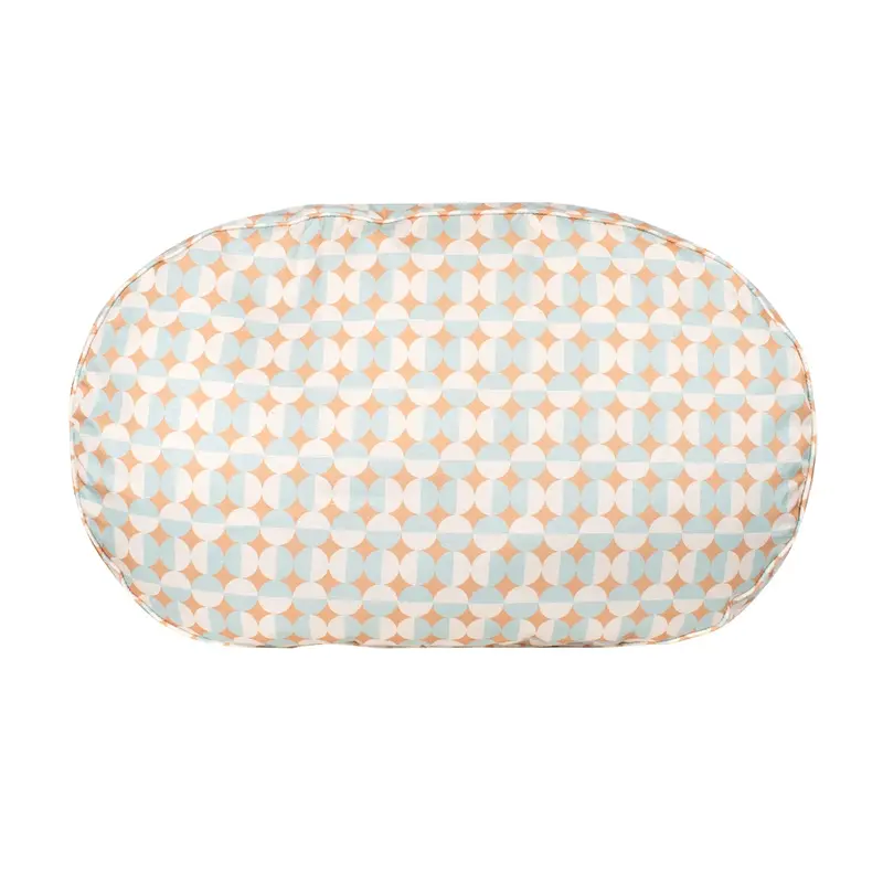 Carolina Pet Oval Lounger Geo Modern Dog Bed - Sunny