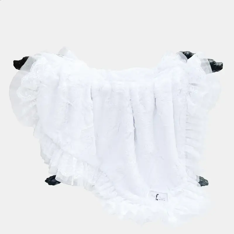 Hello Doggie Romantic Dog Blanket - Heaven