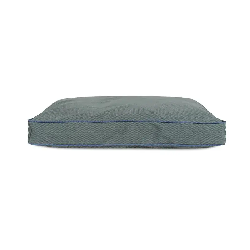 Carolina Pet GreenDog Checkered Wave Napper Dog Bed - Wavy Green