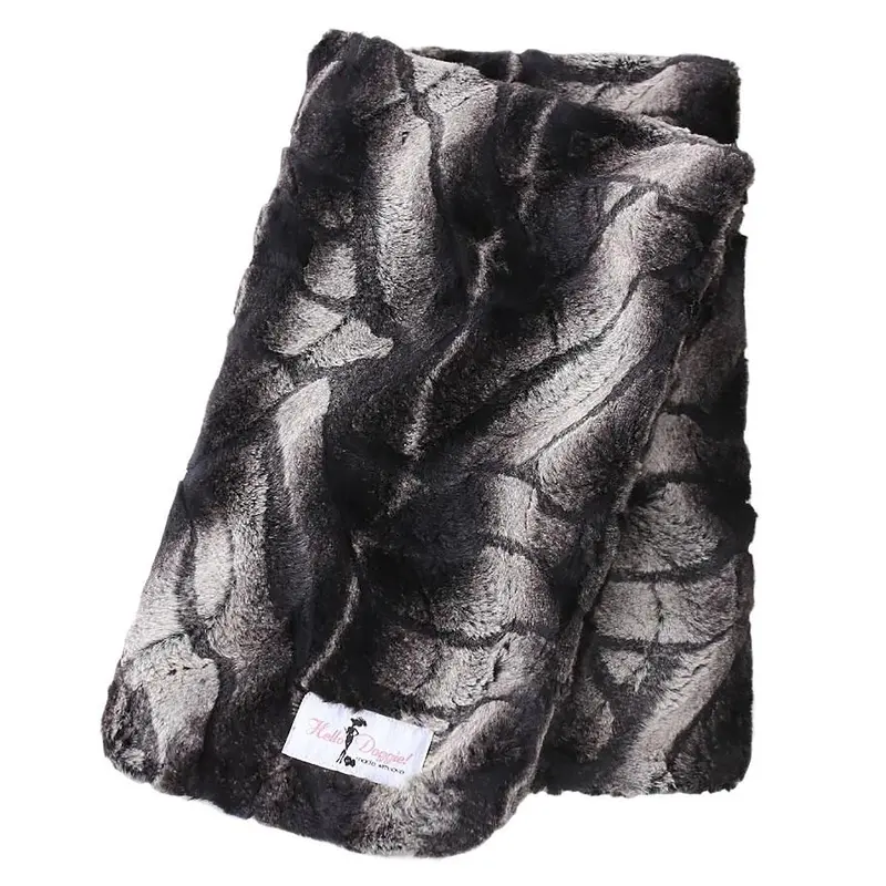 Hello Doggie Deluxe Dog Blanket - Chinchilla