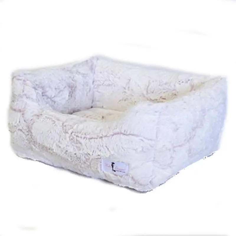 Hello Doggie Whisper Dog Bed - Baby Pink