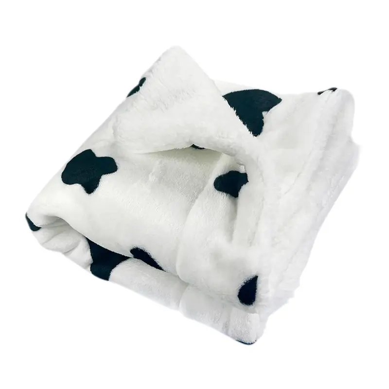 Klippo Ultra Plush Moo Cow Dog Blanket