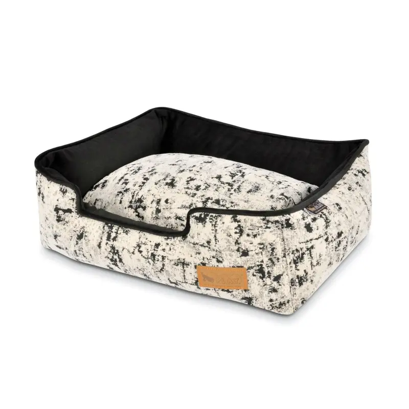 P.L.A.Y. Celestial Lounge Dog Bed - Night Sky Black