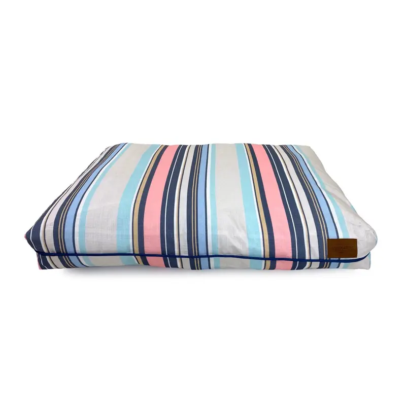 Pendleton Pet All Season Indoor/Outdoor Pet Napper Dog Bed - Coral Stripe