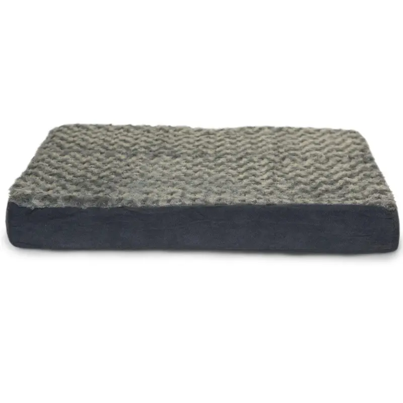FurHaven Ultra Plush Deluxe Orthopedic Pet Bed - Gray