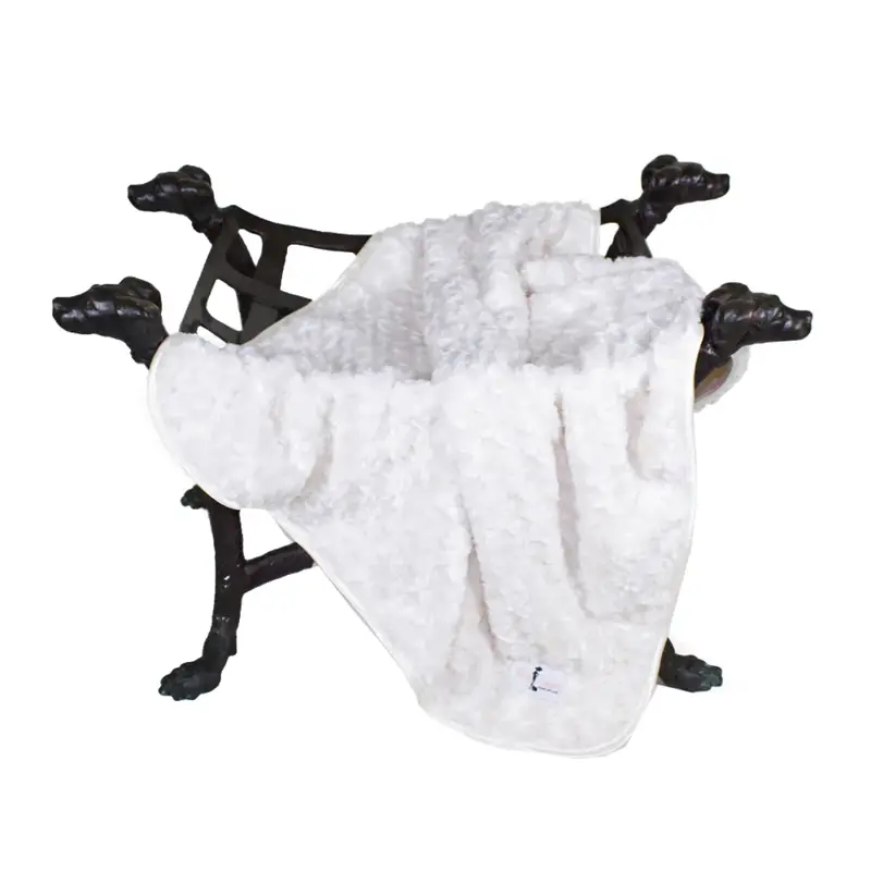 Hello Doggie Rosebud Pet Blanket - Cream