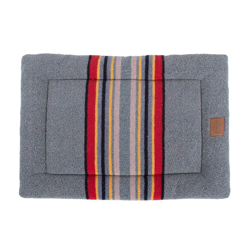 Pendleton Pet Vintage Camp Comfort Cushions Dog Bed Mat - Heather Green