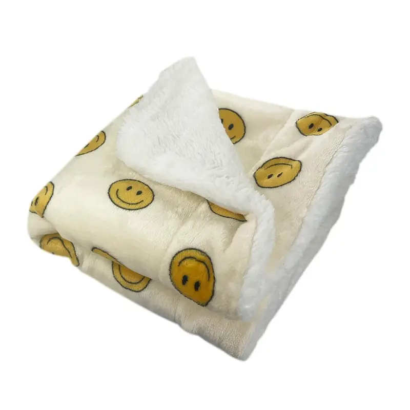 Klippo Ultra Plush Happy Face Dog Blanket